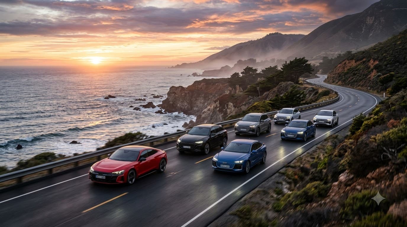 Audi modern lineup