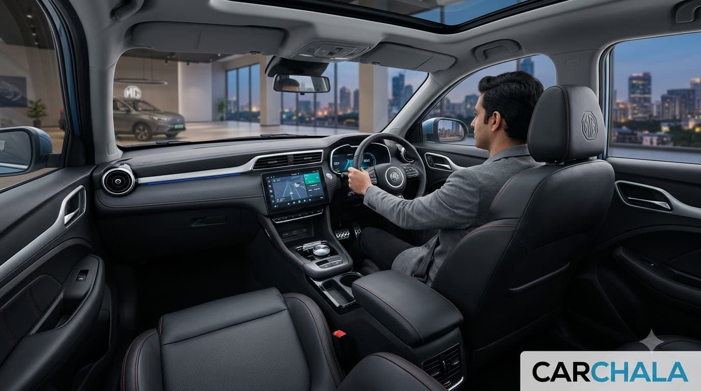 MG ZS EV INTERIOR